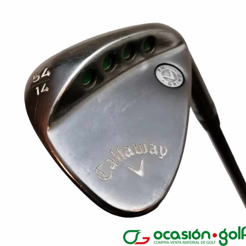 Coin Lob Callaway PM Grind 58 Degrés, Bounce 10, Manche Acier Raide, Droitier