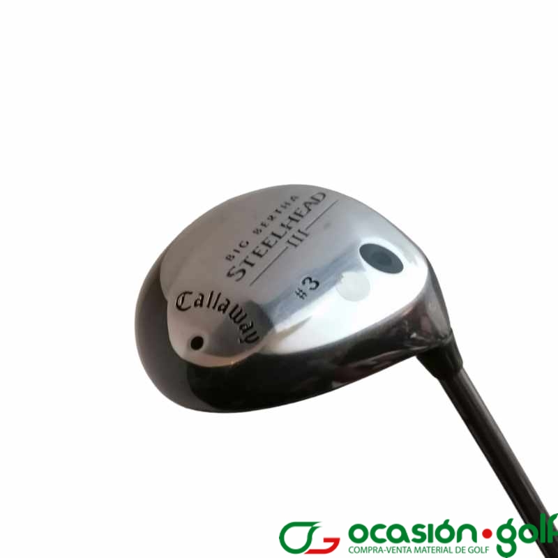 Bois De Parcours Callaway BIG BERTHA STEELHEAD III 7W – 21° De Loft, Shaft Regular, Droitier – Occasion